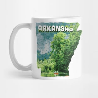 ARKANSAS state design / Arkansas lover Mug